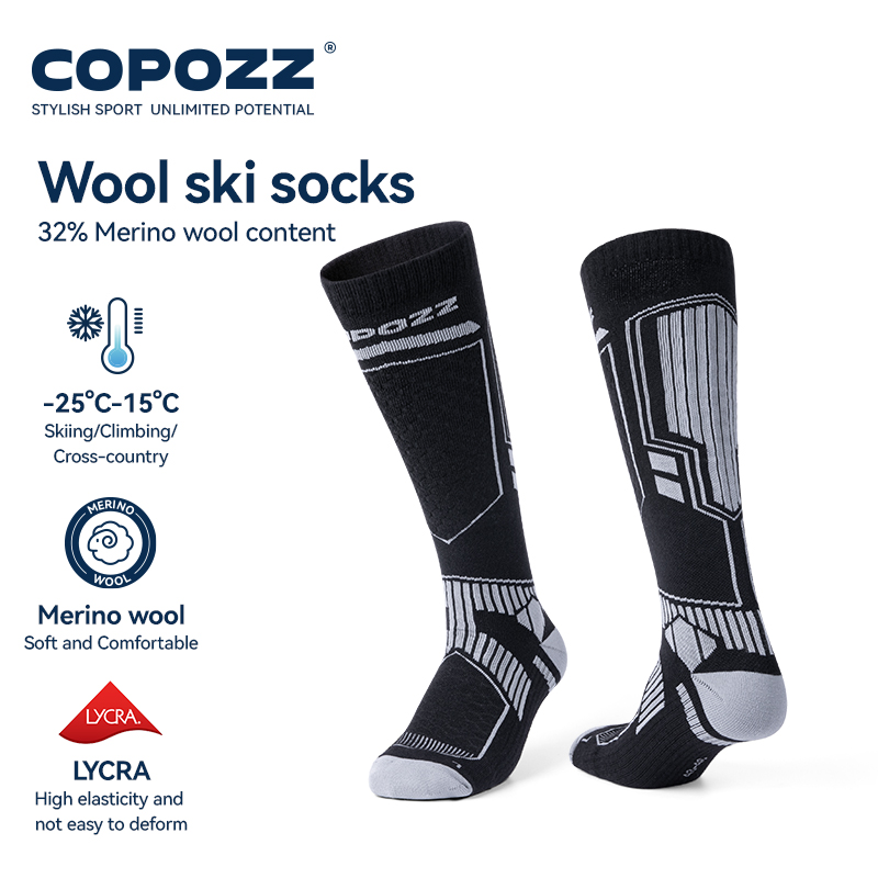 COPOZZ calcetines de esquí de  - Thermal Sock Winter reseña y precio