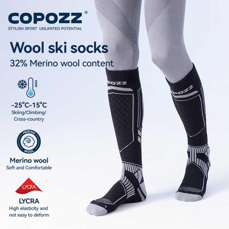 COPOZZ calcetines de esquí de  - Thermal Sock Winter reseña y precio