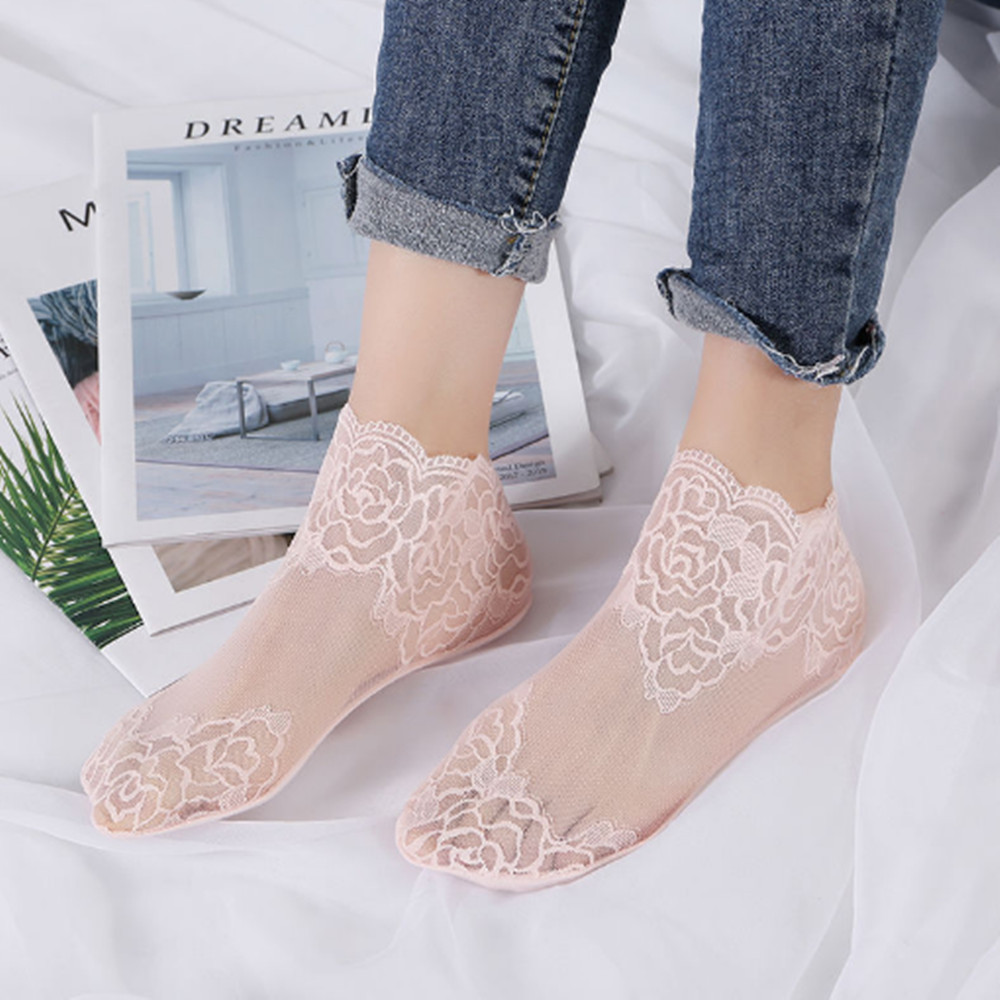 Calcetines finos de encaje con - Invisibility Sock Loafer reseña y precio