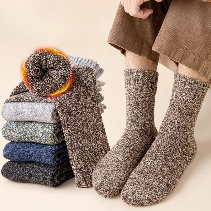 5 pares de calcetines de algod - Thermal Sock Winter reseña y precio