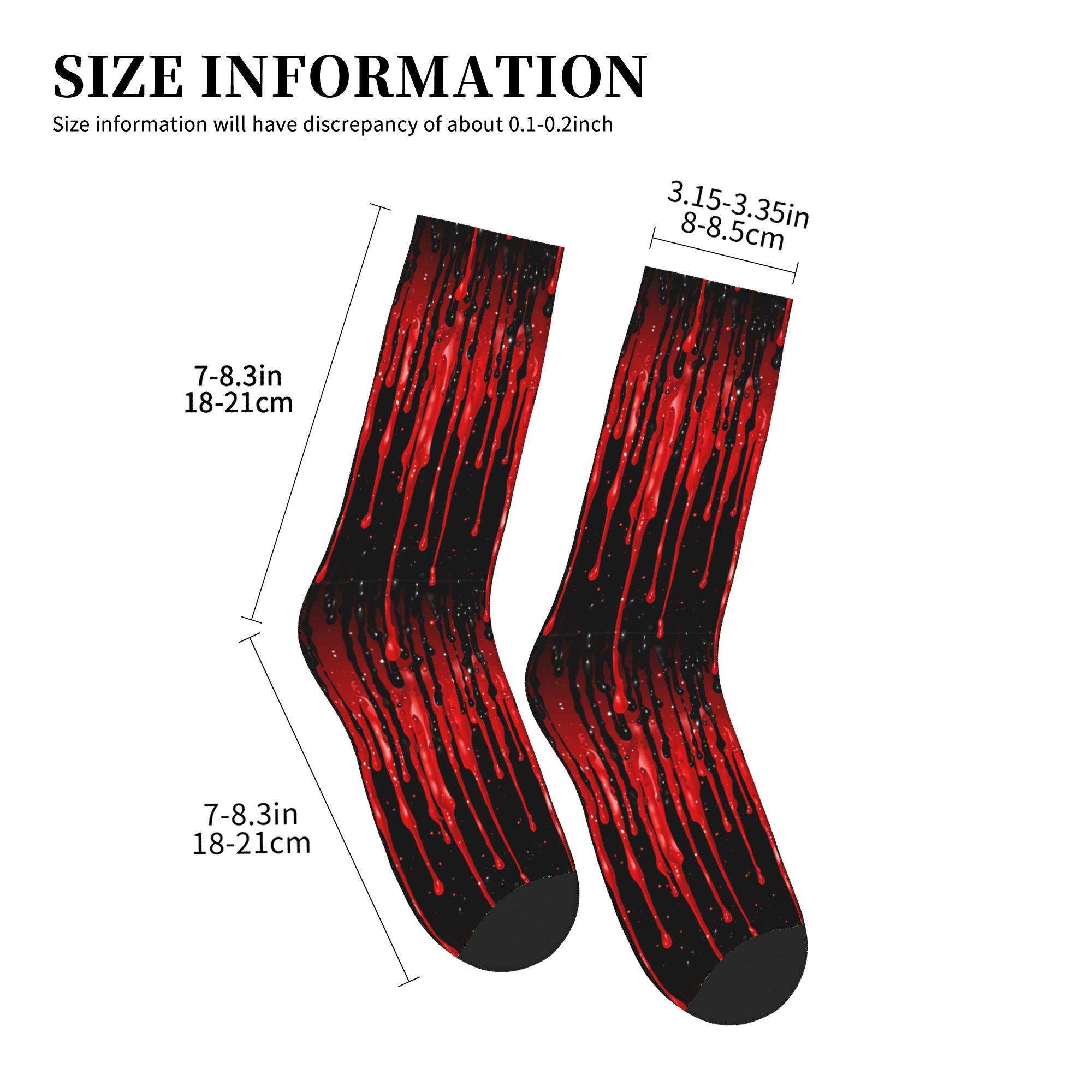 Calcetines unisex con estampad - Dress Sock Men reseña y precio