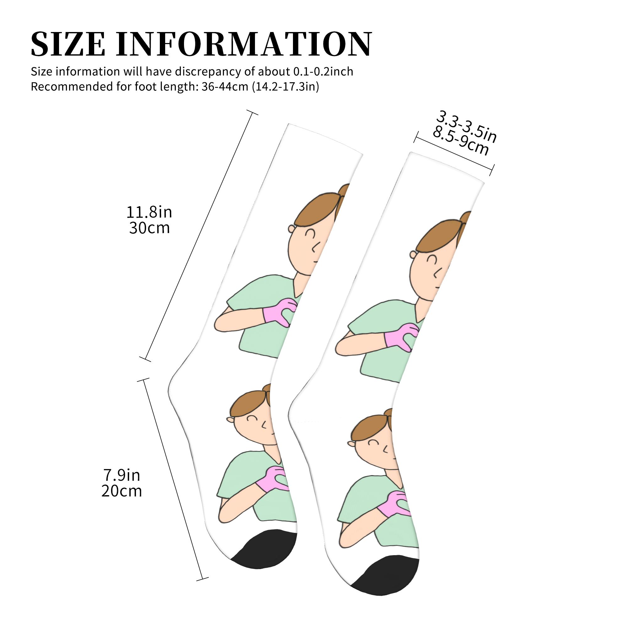 Calcetines Harajuku Doctor Nur - Compression Sock Medical reseña y precio